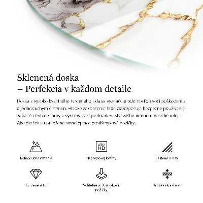 Deska na stůl Mramorový povrchový vzor