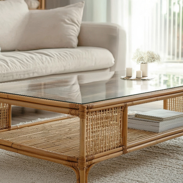 Deska na stůl Průhledná obdélníková