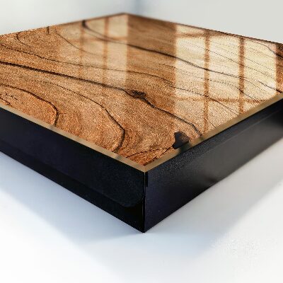 Ozdobná skříňka na klíče Dřevěná textura