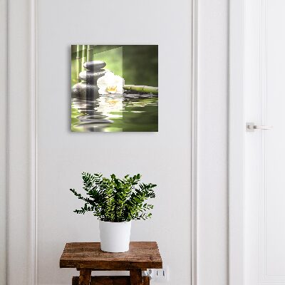 Nástěnná skříňka na klíče Zenová orchidej
