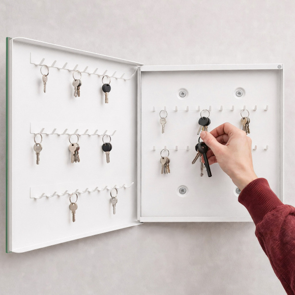 Ozdobná skříňka na klíče Pavilon na vodě