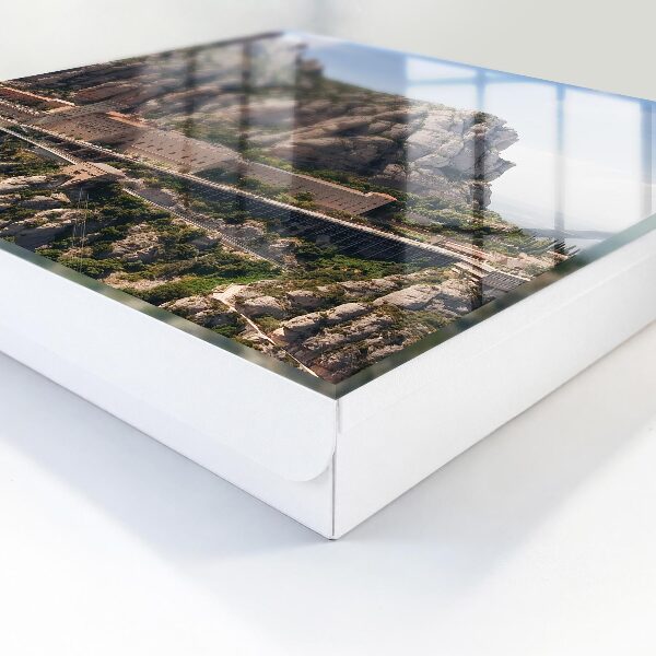 Ozdobná skříňka na klíče Horská architektura