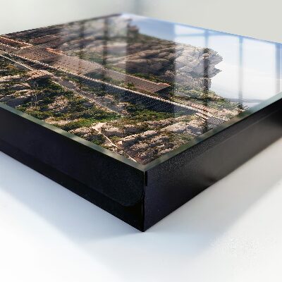 Ozdobná skříňka na klíče Horská architektura