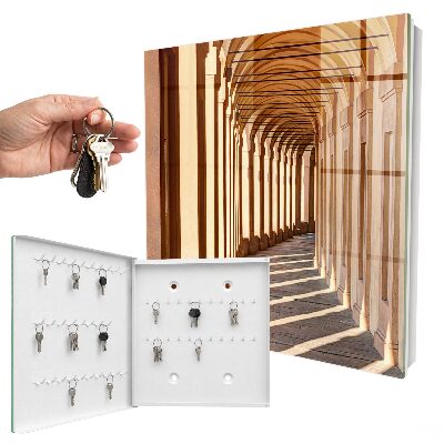 Ozdobná skříňka na klíče Architektonická elegance