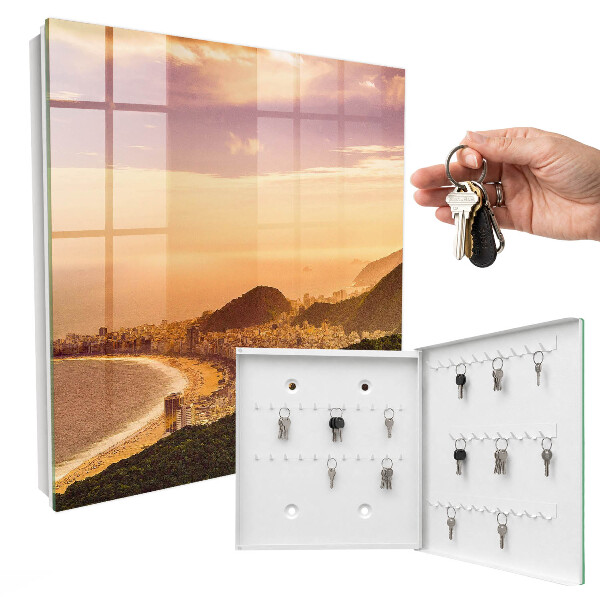 Nástěnná skříňka na klíče Městská harmonie