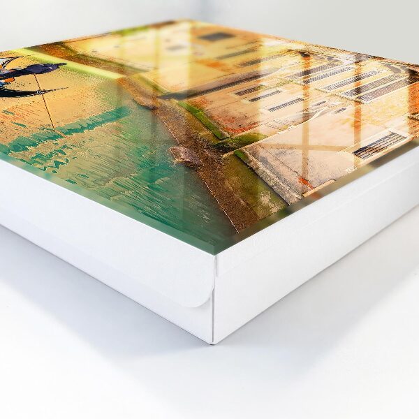 Ozdobná skříňka na klíče Benátský kanál