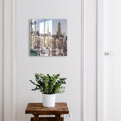 Ozdobná skříňka na klíče Plachty na vodě