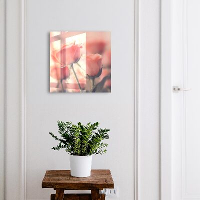 Nástěnná skříňka na klíče Křehké květiny