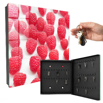 Ozdobná skříňka na klíče Růžové maliny