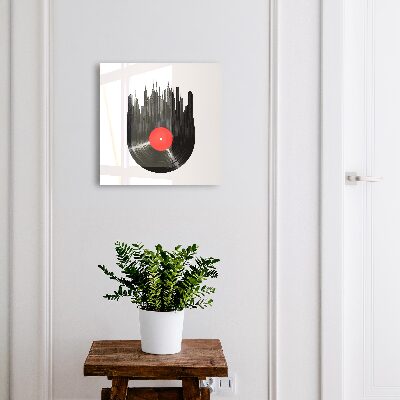 Ozdobná skříňka na klíče Hudba města