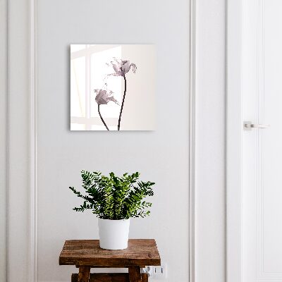 Nástěnná skříňka na klíče Minimalistické květiny