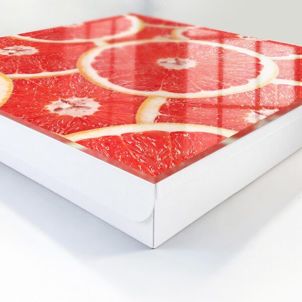 Nástěnná skříňka na klíče Plátky grapefruitu