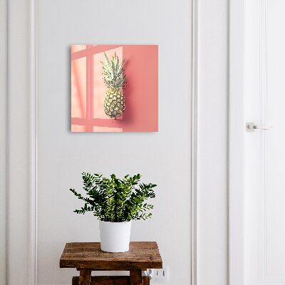Nástěnná skříňka na klíče Exotický ananas