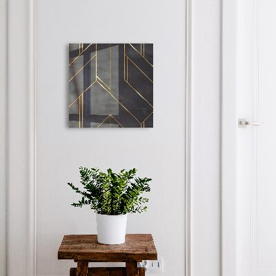 Ozdobná skříňka na klíče Geometrická struktura