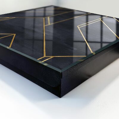 Ozdobná skříňka na klíče Geometrická struktura
