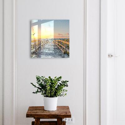 Ozdobná skříňka na klíče Oceánská silnice