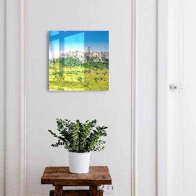 Ozdobná skříňka na klíče Kamenný hrad