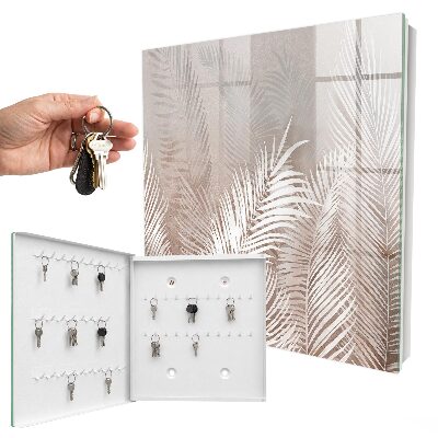 Nástěnná skříňka na klíče Listy elegance