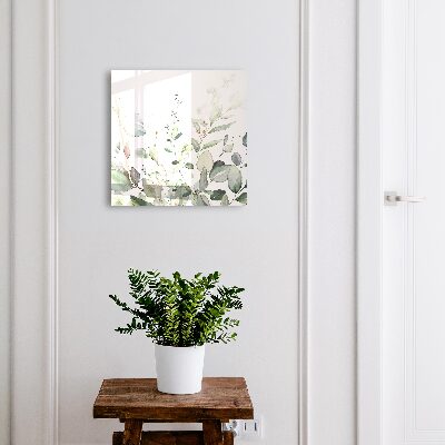 Ozdobná skříňka na klíče Zelená elegance