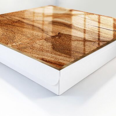 Ozdobná skříňka na klíče Dřevěná textura