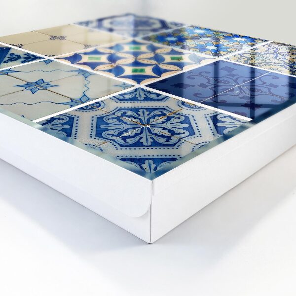 Ozdobná skříňka na klíče Azulejos dlaždice