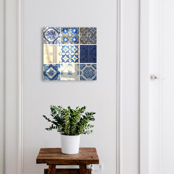 Ozdobná skříňka na klíče Azulejos dlaždice