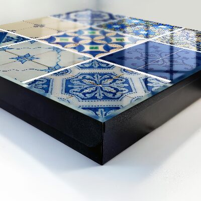 Ozdobná skříňka na klíče Azulejos dlaždice