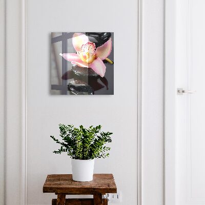 Nástěnná skříňka na klíče Orchidejové kameny