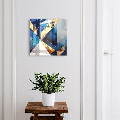 Ozdobná skříňka na klíče Modrá elegance