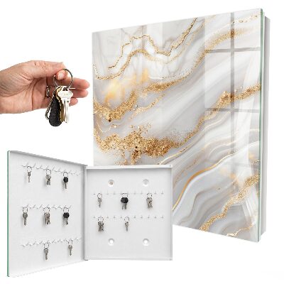 Nástěnná skříňka na klíče Abstraktní elegance