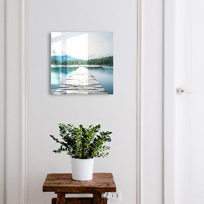 Nástěnná skříňka na klíče Jezero míru