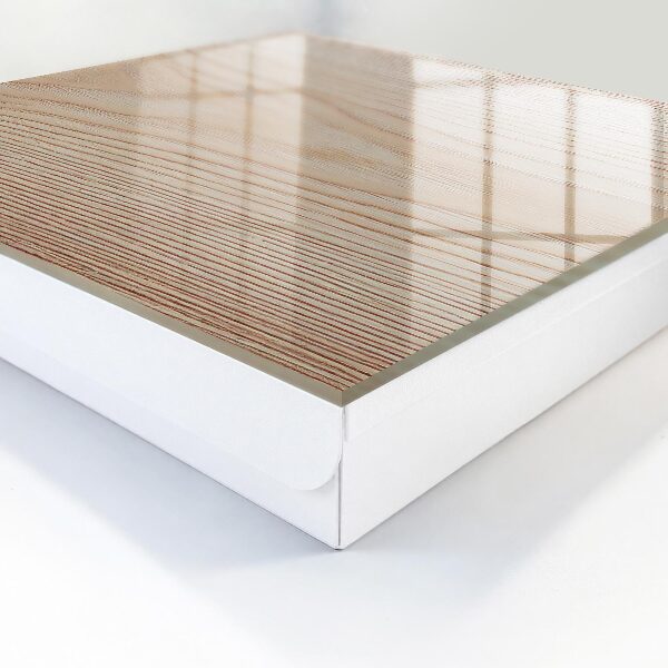 Ozdobná skříňka na klíče Dřevěná textura