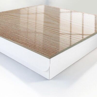 Ozdobná skříňka na klíče Dřevěná textura