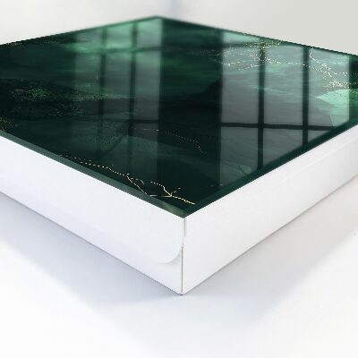 Ozdobná skříňka na klíče Zelená elegance