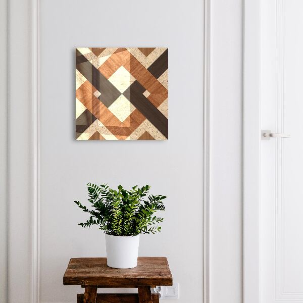 Ozdobná skříňka na klíče Moderní geometrie