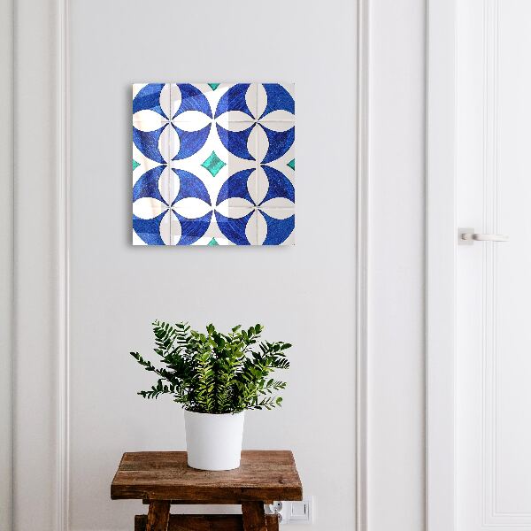 Ozdobná skříňka na klíče Geometrický motiv
