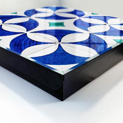 Ozdobná skříňka na klíče Geometrický motiv
