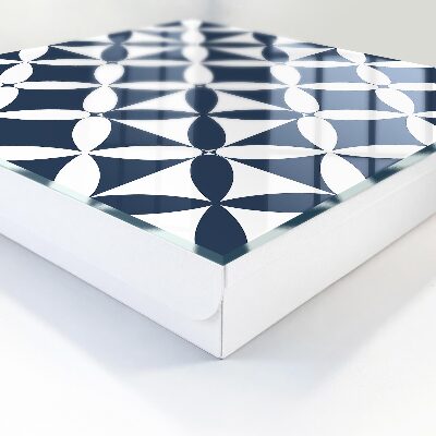 Nástěnná skříňka na klíče Geometrická elegance