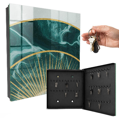 Ozdobná skříňka na klíče Elegantní harmonie