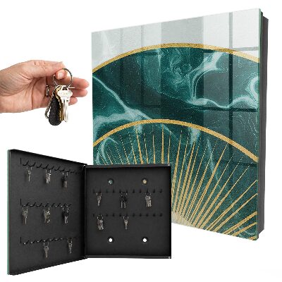 Ozdobná skříňka na klíče Elegantní harmonie