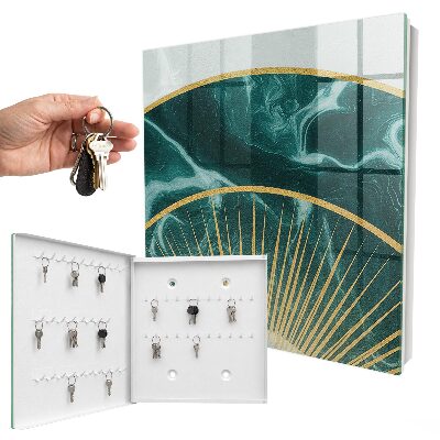 Ozdobná skříňka na klíče Elegantní harmonie