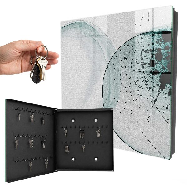 Ozdobná skříňka na klíče Elegantní abstrakce