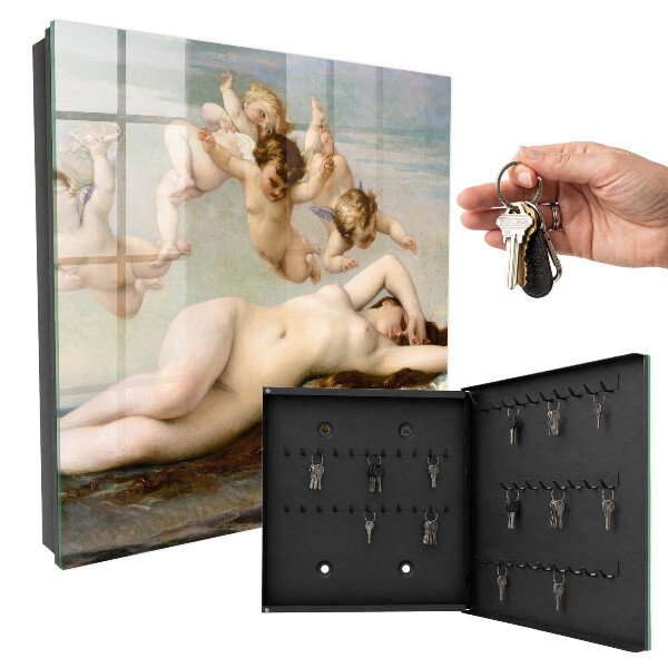 Ozdobná skříňka na klíče Zrození Venuše od Alexandre Cabanela