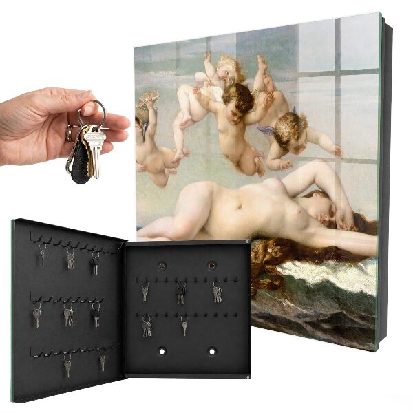 Ozdobná skříňka na klíče Zrození Venuše od Alexandre Cabanela