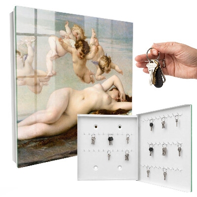 Ozdobná skříňka na klíče Zrození Venuše od Alexandre Cabanela