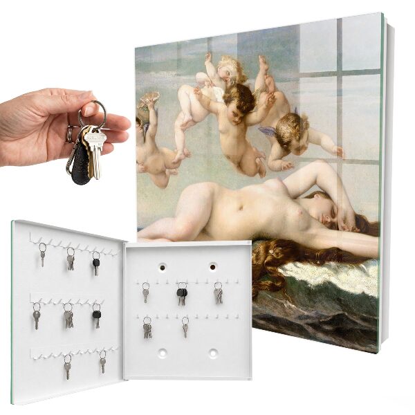 Ozdobná skříňka na klíče Zrození Venuše od Alexandre Cabanela