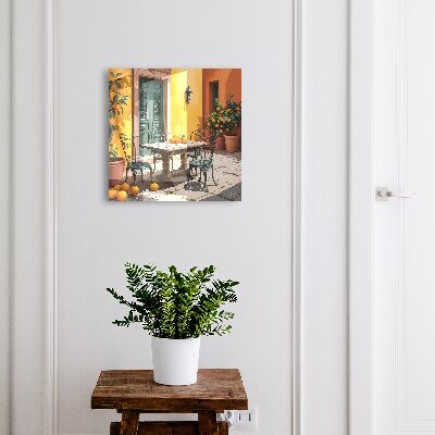 Ozdobná skříňka na klíče Sluneční terasa