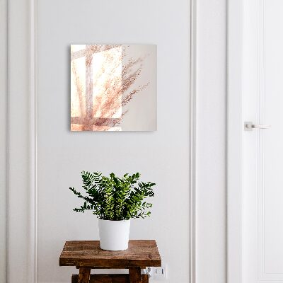 Nástěnná skříňka na klíče Pastelová boho tráva