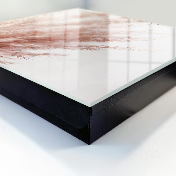 Nástěnná skříňka na klíče Pastelová boho tráva