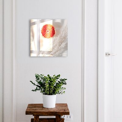 Ozdobná skříňka na klíče Červený grapefruit a boho tráva